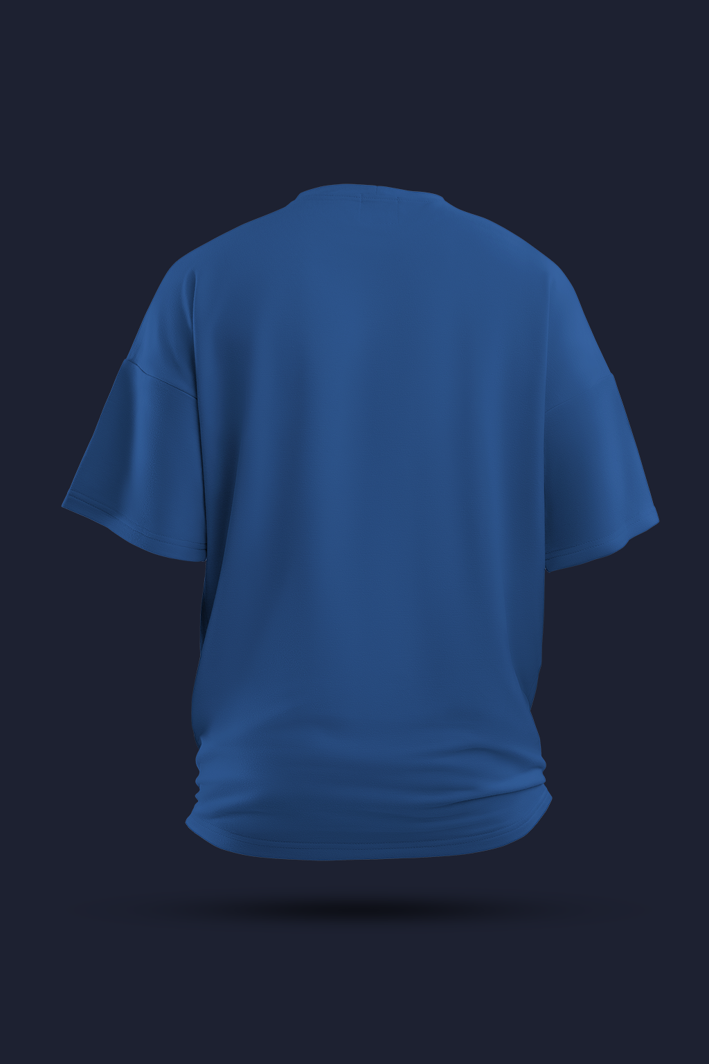 Los Angeles Oversized T-Shirt – Blue Streetwear Graphic Tee