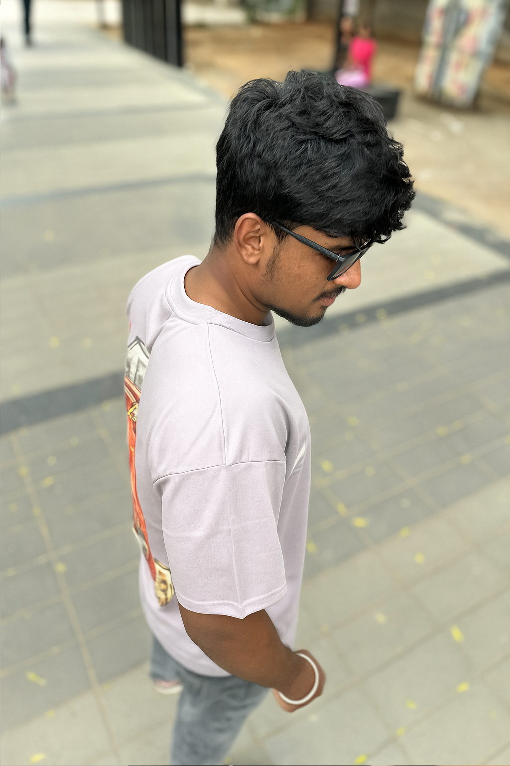 Humble Hustle Oversized T-Shirt – Money Grip Streetwear Graphic Tee